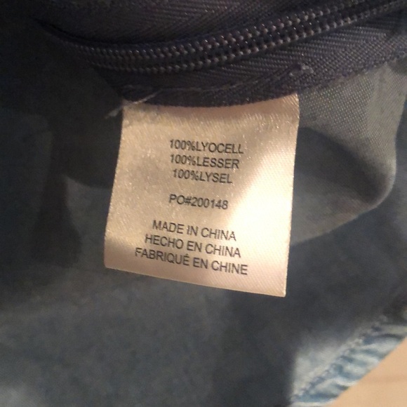 Modcloth Saturday Sweetheart Chambray Puff Sleeve Top-Size  XS - Picture 4 of 4